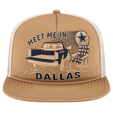 Men's New Era Stone Dallas Cowboys Meet Me 9FIFTY Snapback Hat