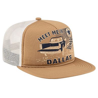 Men's New Era Stone Dallas Cowboys Meet Me 9FIFTY Snapback Hat