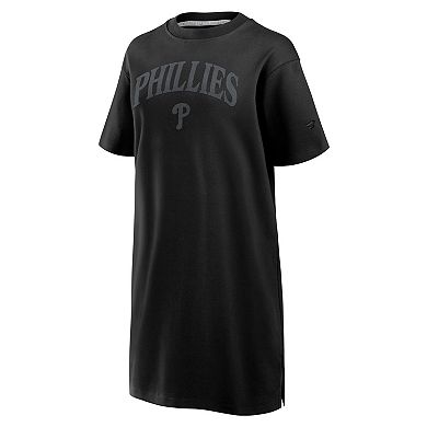 Women's Fanatics Black Philadelphia Phillies Elements Cotton Dress