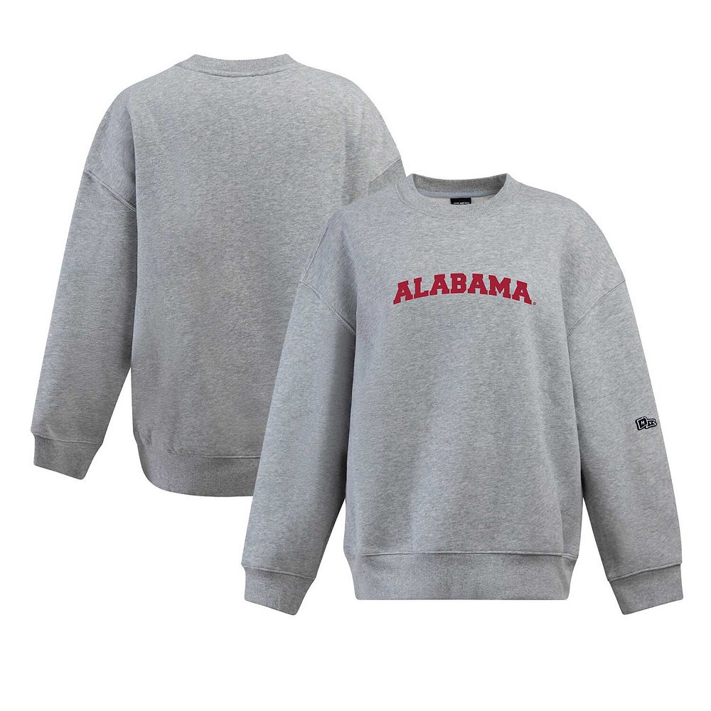 Women's Hype and Vice Heather Gray Alabama Crimson Tide Offside ...