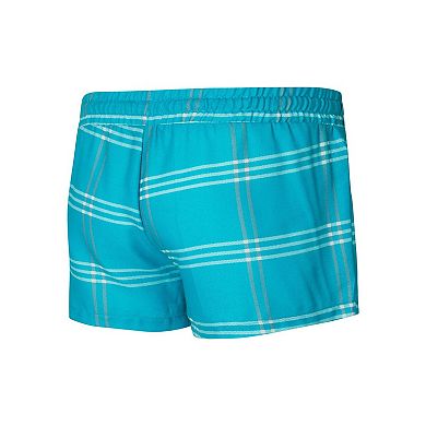 Women's Concepts Sport Aqua/Gray Miami Dolphins Petition Raglan Long Sleeve T-Shirt and Shorts Set