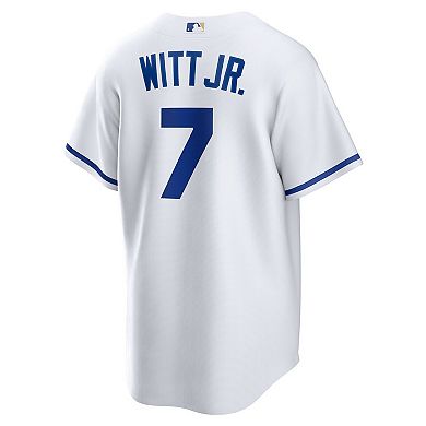 Men's Nike Bobby Witt Jr. White Kansas City Royals Home Replica Player Jersey