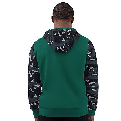 Men's Starter Green New York Jets Thursday Night Gridiron Full-Zip Hoodie