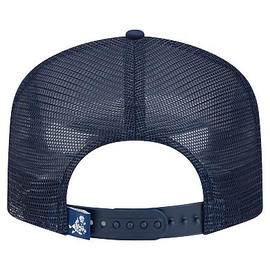 Men's New Era White/Navy Dallas Cowboys Distressed 9FIFTY A-Frame Snapback Hat