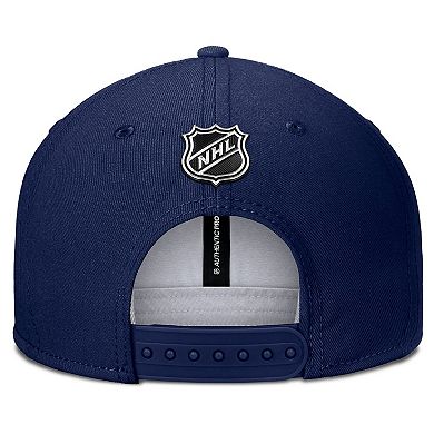 Men's Fanatics Navy St. Louis Blues Authentic Pro Rink Snapback Hat