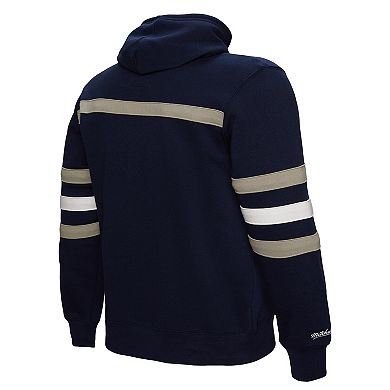 Men's Mitchell & Ness Navy Dallas Cowboys America's Team Head Coach Pullover Hoodie