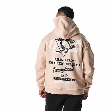 Unisex The Wild Collective Cream Pittsburgh Penguins Pullover Hoodie