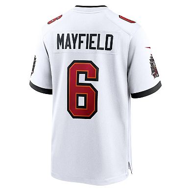 Youth Nike Baker Mayfield White Tampa Bay Buccaneers Game Jersey