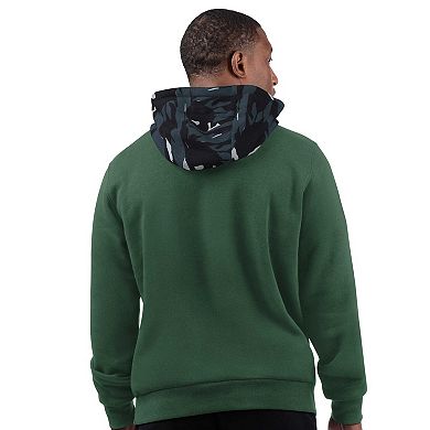Men's Starter Green Green Bay Packers Thursday Night Gridiron Pullover Hoodie