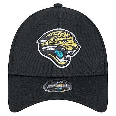 Youth New Era Black Jacksonville Jaguars Main 9FORTY Adjustable Hat