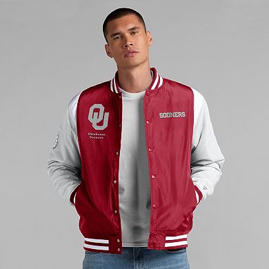 Men's Fanatics Crimson Oklahoma Sooners Elements Elite Full-Snap Jacket