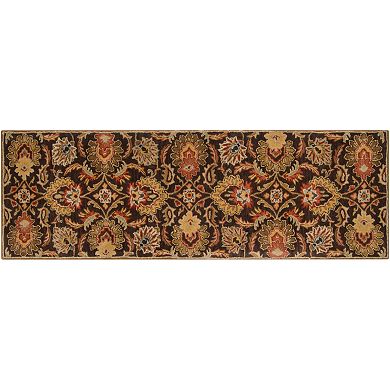 Surya Caesar Black Floral Rug