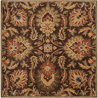 Surya Caesar Black Floral Rug