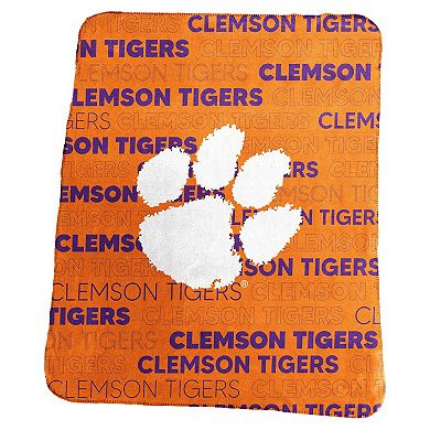 "Clemson Tigers 50"" x 60"" Classic Fleece Blanket"