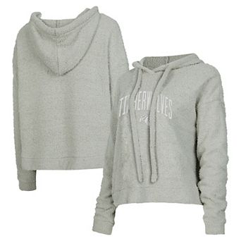 Women's Concepts Sport Gray Minnesota Timberwolves Ventura Comfy Pullover Hoodie