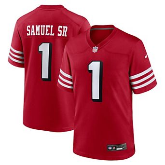 Men's Nike Deebo Samuel Sr Scarlet San Francisco 49ers Alternate Game Jersey