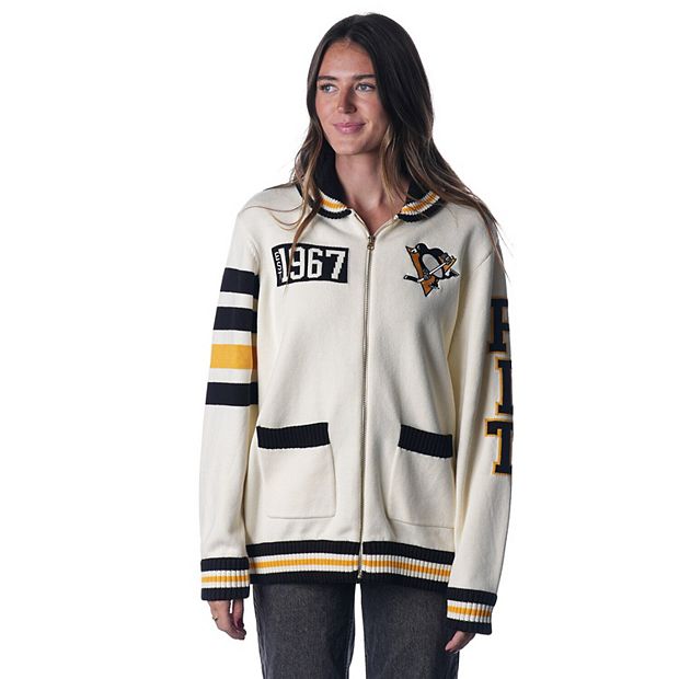 Unisex The Wild Collective Cream Pittsburgh Penguins Jacquard Full