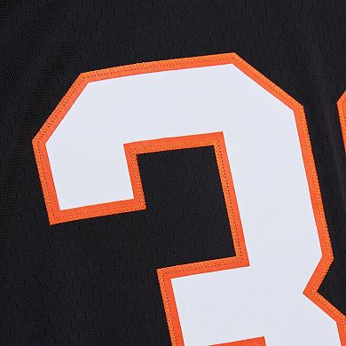 Men's Mitchell & Ness Ickey Woods Black Cincinnati Bengals 1988 Legacy Replica Jersey