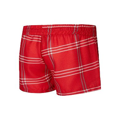 Women's Concepts Sport Red/Gray Tampa Bay Buccaneers Petition Raglan Long Sleeve T-Shirt and Shorts Set