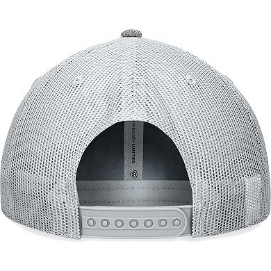 Men's Top of the World Heather Gray Alabama Crimson Tide Essential Trucker Adjustable Hat