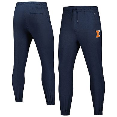 Men's Colosseum Navy Illinois Fighting Illini Revolution Jogger Pants