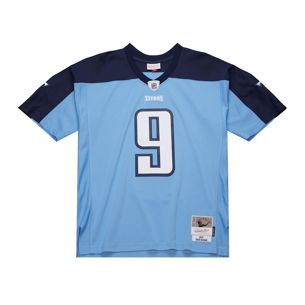 Men's Mitchell & Ness Steve McNair Light Blue Tennessee Titans
