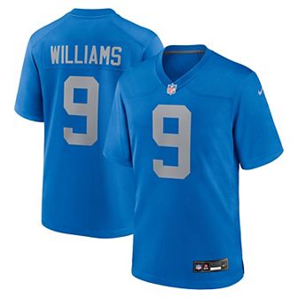 Men's Nike Jameson Williams Blue Detroit Lions Alternate Game Jersey