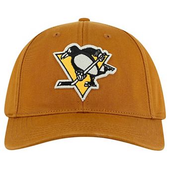 Men's American Needle Tan Pittsburgh Penguins Hepcat Washed Twill Adjustable Hat