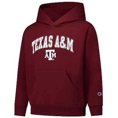 Youth Champion Maroon Texas A&M Aggies Campus Pullover Hoodie