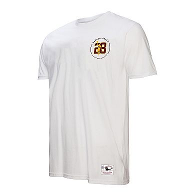 Men's Mitchell & Ness Darrell Green White Washington Commanders Retired Player Name & Number T-Shirt