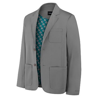 Men's J. Palmer Graphite Miami Dolphins Man-In-Motion Blazer