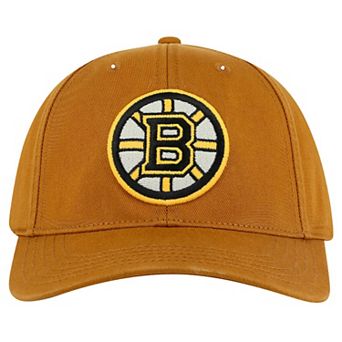 Men's American Needle Tan Boston Bruins Hepcat Washed Twill Adjustable Hat
