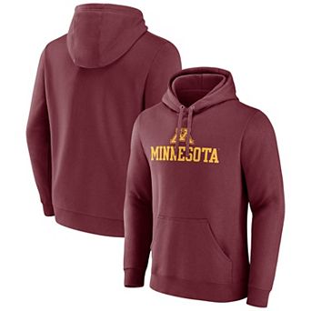 Men's Fanatics Maroon Minnesota Golden Gophers Team Lockup Pullover Hoodie
