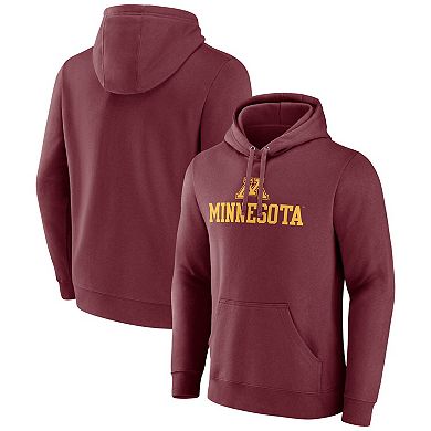 Men's Fanatics Maroon Minnesota Golden Gophers Team Lockup Pullover Hoodie