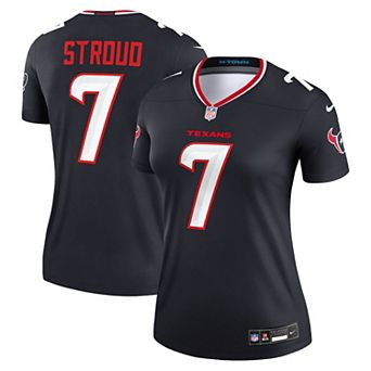 Women's Nike C.J. Stroud Navy Houston Texans Legend Player Performance Top