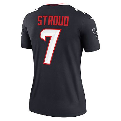 Women's Nike C.J. Stroud Navy Houston Texans Legend Player Performance Top