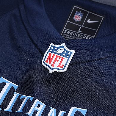 Men's Nike Jeffery Simmons Navy Tennessee Titans Game Jersey