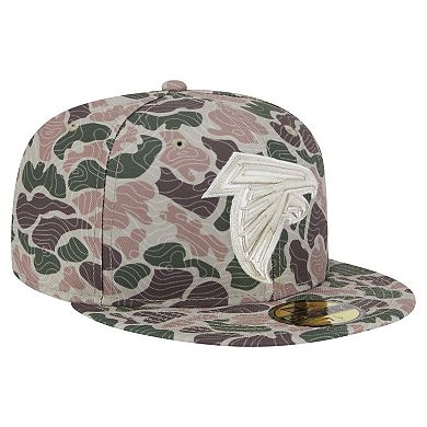 Men's New Era Atlanta Falcons Geo Camo 59FIFTY Fitted Hat