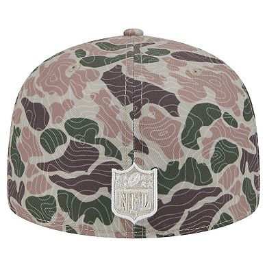 Men's New Era Atlanta Falcons Geo Camo 59FIFTY Fitted Hat