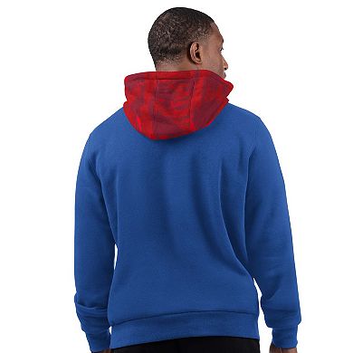 Men's Starter Royal Buffalo Bills Thursday Night Gridiron Pullover Hoodie