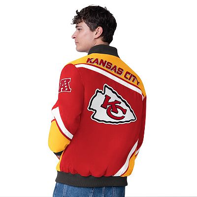 Men's G-III Extreme Red Kansas City Chiefs Maximum Racing Full