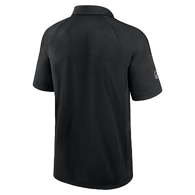 Men's Fanatics Black Boston Bruins Authentic Pro Rink Polo