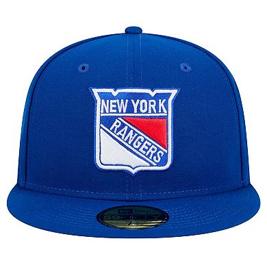 Men's New Era Blue New York Rangers Core 59FIFTY Fitted Hat