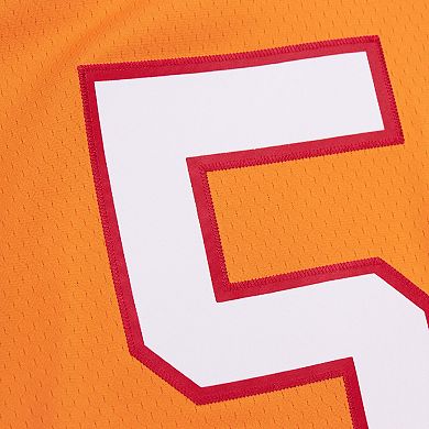 Men's Mitchell & Ness Hardy Nickerson Orange Tampa Bay Buccaneers 1993 Legacy Replica Jersey