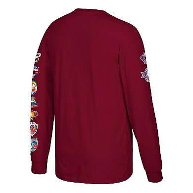 Men's Mitchell & Ness Darrell Green Burgundy Washington Commanders Player Graphic Long Sleeve T-Shirt