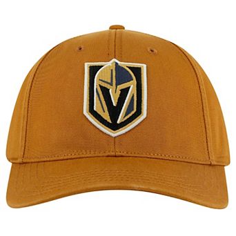 Men's American Needle Tan Vegas Golden Knights Hepcat Washed Twill Adjustable Hat