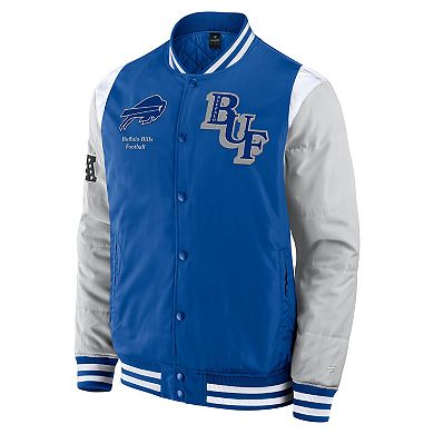 Unisex Fanatics Royal Buffalo Bills Elements Elite Full-Snap Jacket