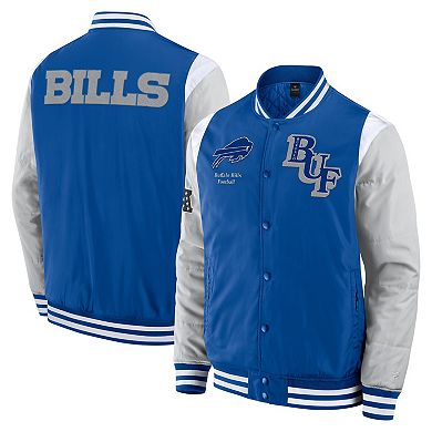 Unisex Fanatics Royal Buffalo Bills Elements Elite Full-Snap Jacket