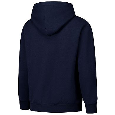 Youth Champion Navy UConn Huskies Campus Pullover Hoodie