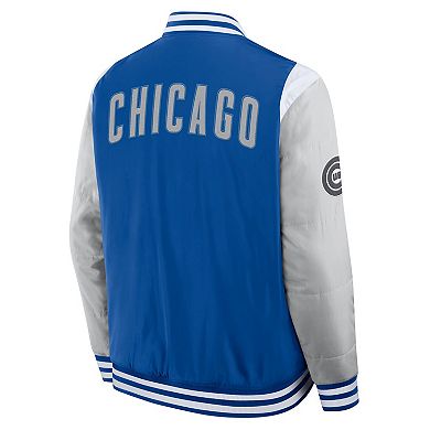 Men's Fanatics Royal Chicago Cubs Elements Elite Full-Snap Jacket